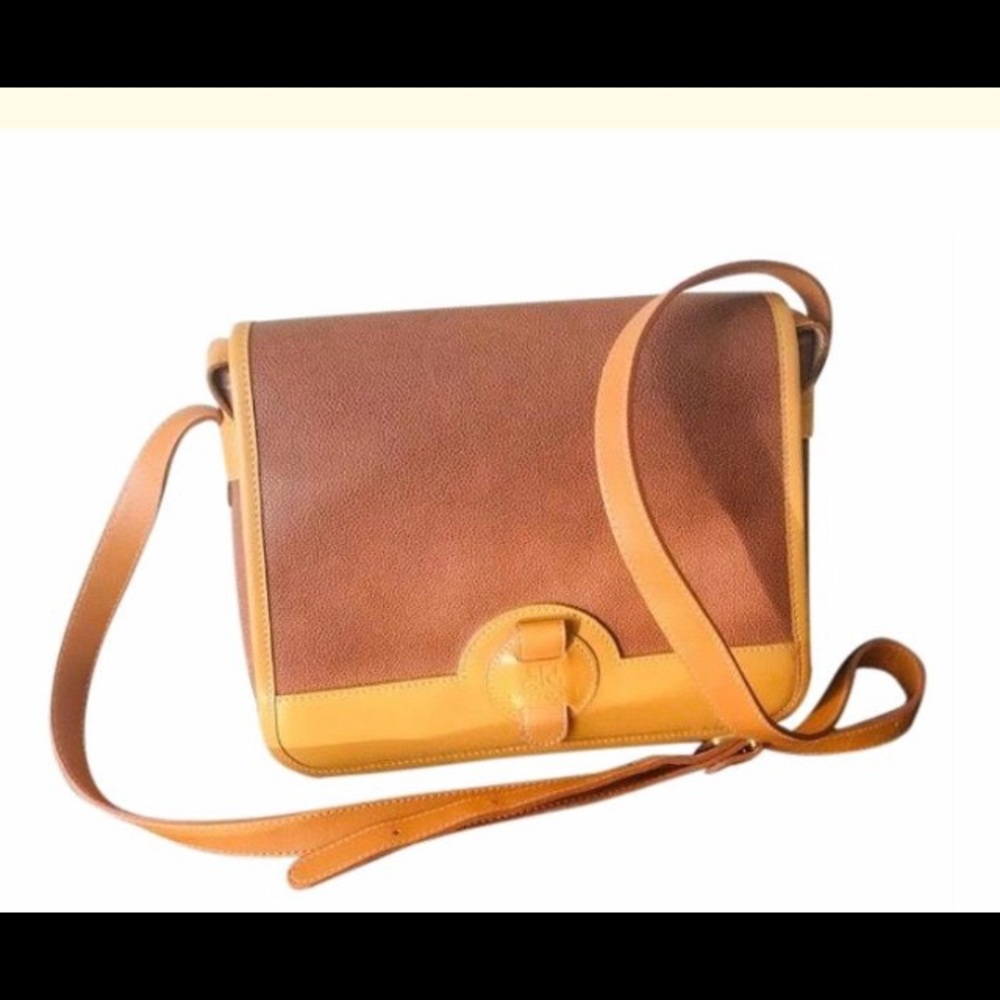 ~VTGl leather Courrèges AUTHENTIC Paris bag